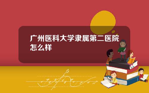 广州医科大学隶属第二医院怎么样