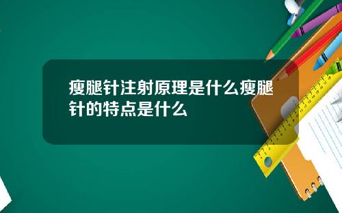 瘦腿针注射原理是什么瘦腿针的特点是什么 瘦腿针注射原理是什么瘦腿针的特点是什么