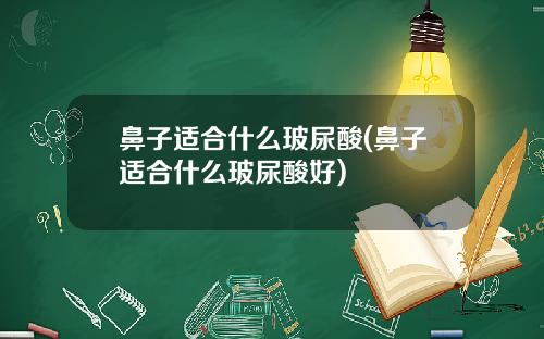 鼻子适合什么玻尿酸(鼻子适合什么玻尿酸好)